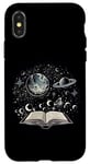 iPhone X/XS Book Galaxy Star Stars Pattern Print Case