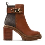 Stövletter MICHAEL Michael Kors Parker Lug Bootie 40F2PKME8L Brun