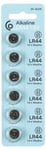 Clas Ohlson LR44 knappcellsbatteri alkaliskt 1,5 V, 6-pack