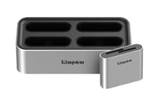 Kingston Workflow Station - dockingstation - USB-C 3.2 Gen 2