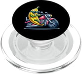 Banane Moto Cool Conduire Amusant Lunettes PopSockets PopGrip pour MagSafe