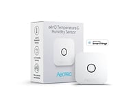 AEOTEC ZWA039 aërQ Temperature & Humidity Sensor, Z-Wave, SmartThings, White