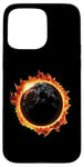 Coque pour iPhone 15 Pro Max Eclipse Art Graphic Moon Solar Sun Merch Design