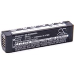 Vhbw - Batterie compatible avec Shure MXW2/BETA58, MXW2/SM58 système de radio numérique, émetteur de poche numérique (1100mAh, 3,7V, Li-ion)