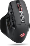 Redragon M811 PRO Wireless MMO Gaming Mouse, 15 Programmable Buttons RGB Gamer &