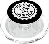 Faisons de notre mieux pour Office Star Professional PopSockets PopGrip pour MagSafe