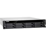 QNAP TS-877XU-RP NAS Rack (2 U) Ethernet/LAN Noir, Gris 2600