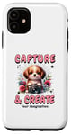 iPhone 11 Cute Camera Dog Photographer Photo Capture & Create Puppy Case