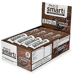 PhD Smart Bar High Protein Low Sugar Chocolate Coated Snack Dark Chocolate Brow