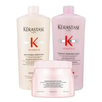 Kérastase Genesis Fondant Renforcateur + Bain Hydra-Fortifiant 1000ml + Masque Reconstituant 500ml