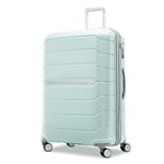 Samsonite Freeform Valise Rigide Extensible avec Double roulettes pivotantes, Vert Menthe, Taille Unique, Grand Carreaux