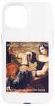 Coque pour iPhone 15 Drôle Femme Rage Peinture Spill the Tea Gossip Art Meme