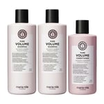 Maria Nila Pure Volume 2x Shampoo 350ml + Conditioner 300ml