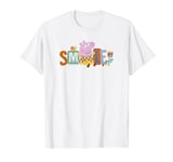 Peppa Pig Smile Embroidered Plants & Animals Portrait T-Shirt