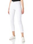 BRAX Women's Style Mary S Ultralight Organic Denim Jeans, White, 32W / 32L