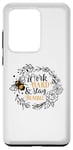 Coque pour Galaxy S20 Ultra Work Hard Stay Bumble Abeille amusante Printemps Été Pâques Abeilles