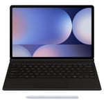 Samsung EF-DX825 - Clavier et étui (couverture de livre) - clé AI - avec pavé tactile - sans fil - POGO pin, Bluetooth - noir clavier, noir étui