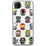 ERT GROUP Coque de téléphone Portable pour Xiaomi REDMI 9C Original et sous Licence Officielle Marvel Motif Avengers 025 Parfaitement adapté à la Forme du téléphone Portable, Coque en TPU