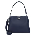 Coach Willow Sac à bandoulière Cuir 32 cm dark navy (TAS037871)