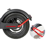 Support Renfort Garde-Boue Arriere pour Trottinette Xiaomi M365, Pro - ROUGE