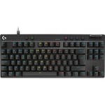 Logitech G Pro X TKL RAPID -trådad spelkeyboard, svart