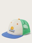 Monsoon Kids' Ride The Wave Colour Block Cap, Multi