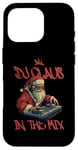 Coque pour iPhone 16 Pro DJ Santa Claus Spinning Christmas Beats Funny House Music