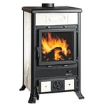 La Nordica Extraflame Poêle à Bois Rossella R1 BII Blanc 11,0 Kw pour 252 M³