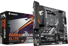 B550M Aorus Elite (Am4/ Amd/ B550/ Micro-Atx/Ddr4/Dual M.2/Pcie 4.0/Realtek Gbe Lan/Gaming Carte Mère)