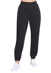 Skechers Women's Skech-sweats Diamond Delightful Jogger Pants, Bold Black, L UK