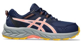 Chaussures de trail running enfant asics pre venture 9 gs bleu rose