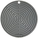 Le Creuset Cool Tool, Pot holder/trivet, Silicone, Round, 20 cm, Flint, 93000230444200
