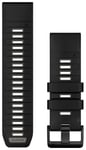 Garmin Quickfit 26 mm silikonarmband mörkgrå 010-13393-00