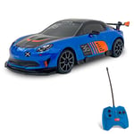 MONDO Motors, Renault Alpine GT4, Modèle à l'échelle 1 : 24, jusqu'à 8 km/h de Vitesse, Jouet pour Enfants 63606