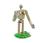 MOC Ghibli Series Laputa Robot Soldier Building Blocks Gardener Robot Model Gift