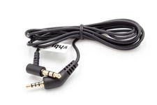 vhbw Câble audio AUX vers prise jack 3,5mm pour Bose QuietComfort 3, QC3 casques d'écoute, 120cm