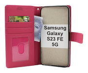 New Standcase Wallet Samsung Galaxy S23 FE 5G (Hotpink)