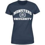 Monsters Inc. Monsters University Student Women's T-Shirt - Navy - S