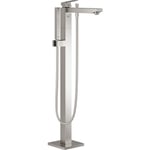 GROHE EUROCUBE badekar/dusjsøyle 298mm tut enkel m/håndtak messing S