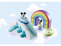 Playmobil 123 Junior Disney 71319 Maison Nuages de Mickey et Minnie, Des 18 mois