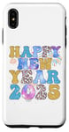 iPhone XS Max Groovy Hello New Year 2025 Family Matching Celebration Party Case