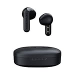 Urbanista Copenhagen True Wireless Earbuds, Bluetooth 5.2 Earphones with Noise Cancelling Microphone, IPX4 In Ear Headphones, Touch Control Buds, 32 Hr Playtime, USB C Charging Case, Midnight Black