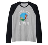 Zero Clucks Given Funny Chicken Farm Vintage Farmer Raglan Baseball Tee