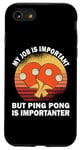 Coque pour iPhone SE (2020) / 7 / 8 Le ping-pong est importateur de tennis de table sarcastique