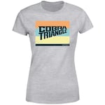 Rare 35th Anniversary Cobra Triangle Women's T-Shirt - Grey - XL - Grey