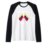 Venezuela Libre Raglan Baseball Tee