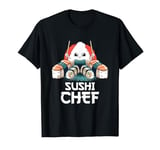 Sushi Chef Sushi Lovers Kawaii Food Japanese Anime Sushi T-Shirt