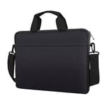 jooeer Pochette Ordinateur Housse Portable 13 14 15 Pouces pour 13-14" Chromebook Notebook 15" MacBook Air Pro M2 M1 Surface Laptop 3/4/5, Imperméable Sac de Protection PC avec Poignée, Noir