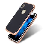 Coque Pour Apple IPhone X Protection Étui En Carbone Rose