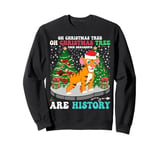 Oh Christmas Tree Your Ornaments Are History Bengal Tiger Sweatshirt